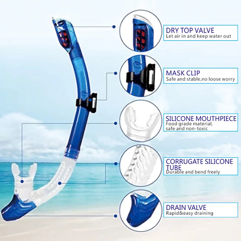 Diving Snorkel Professional Breathing Tube