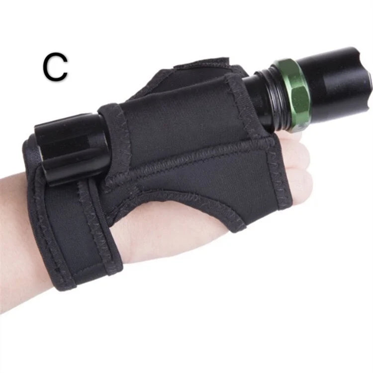 Nylon Scuba Diving Flashlight Gloves