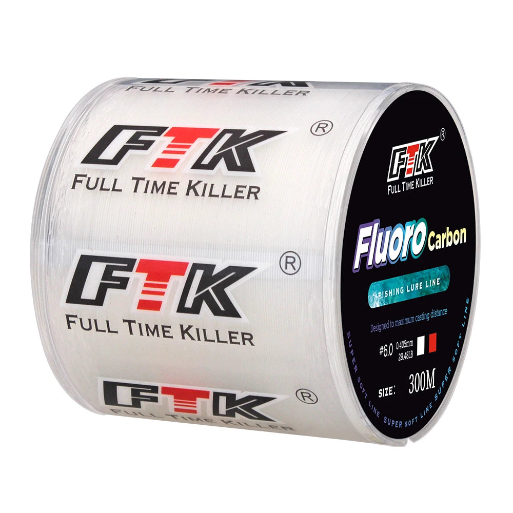 300m 500m Fluorocarbon Coating Fishing Line