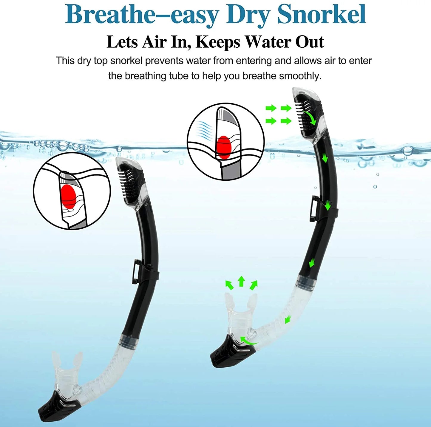 Diving Snorkel Professional Breathing Tube