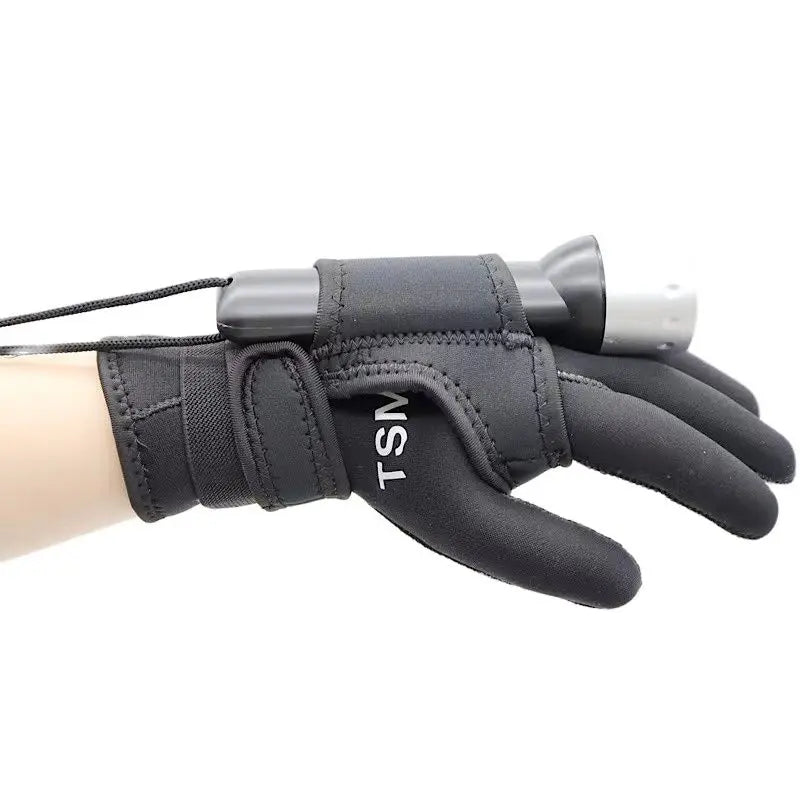 Nylon Scuba Diving Flashlight Gloves