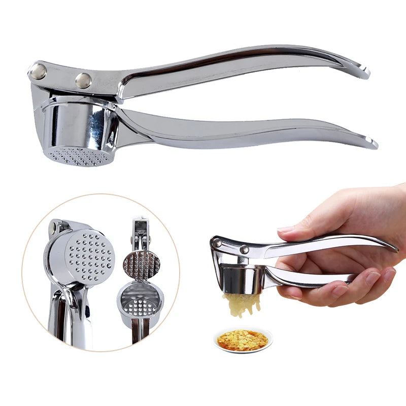 Garlic Press Crusher Manual Process