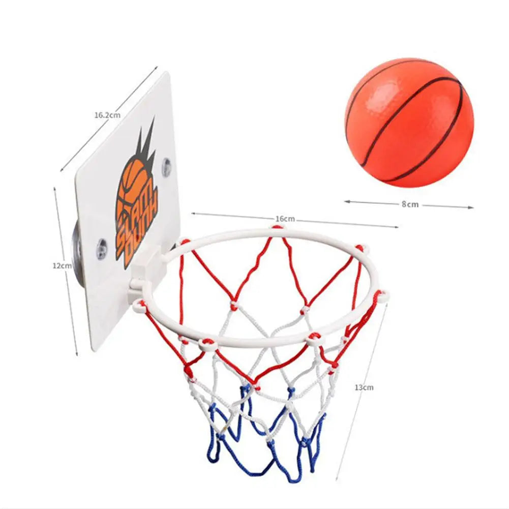 Mini Basketball Backboard Hoop Netball Board Box Set