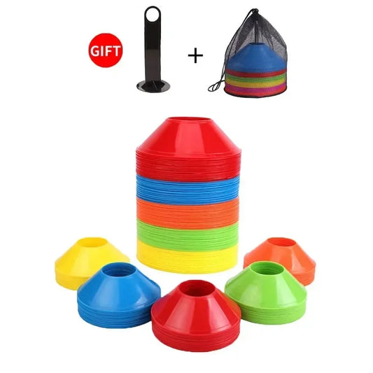 10Pcs Soccer and Football Training Disc Cones