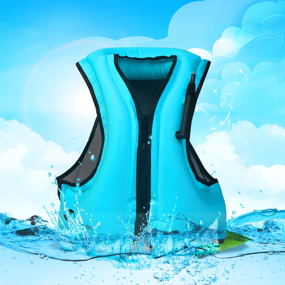 Inflatable Swim Vest Life Jacket