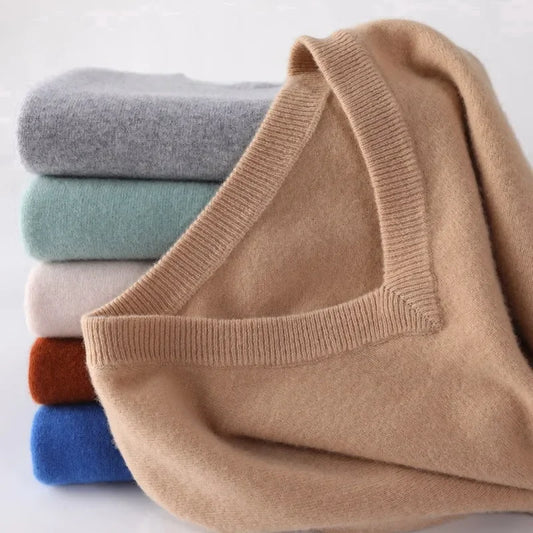 Soft Cashmere Sweater Men's Clothing