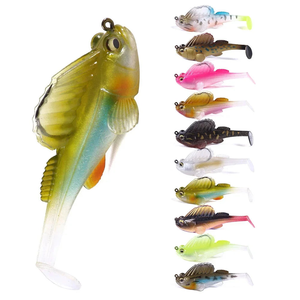 Silicone Dark Sleeper Wobbler Fishing Lure