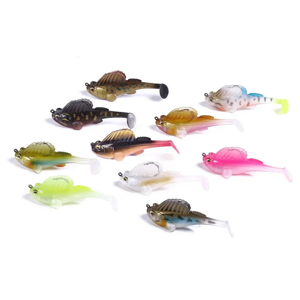 Silicone Dark Sleeper Wobbler Fishing Lure