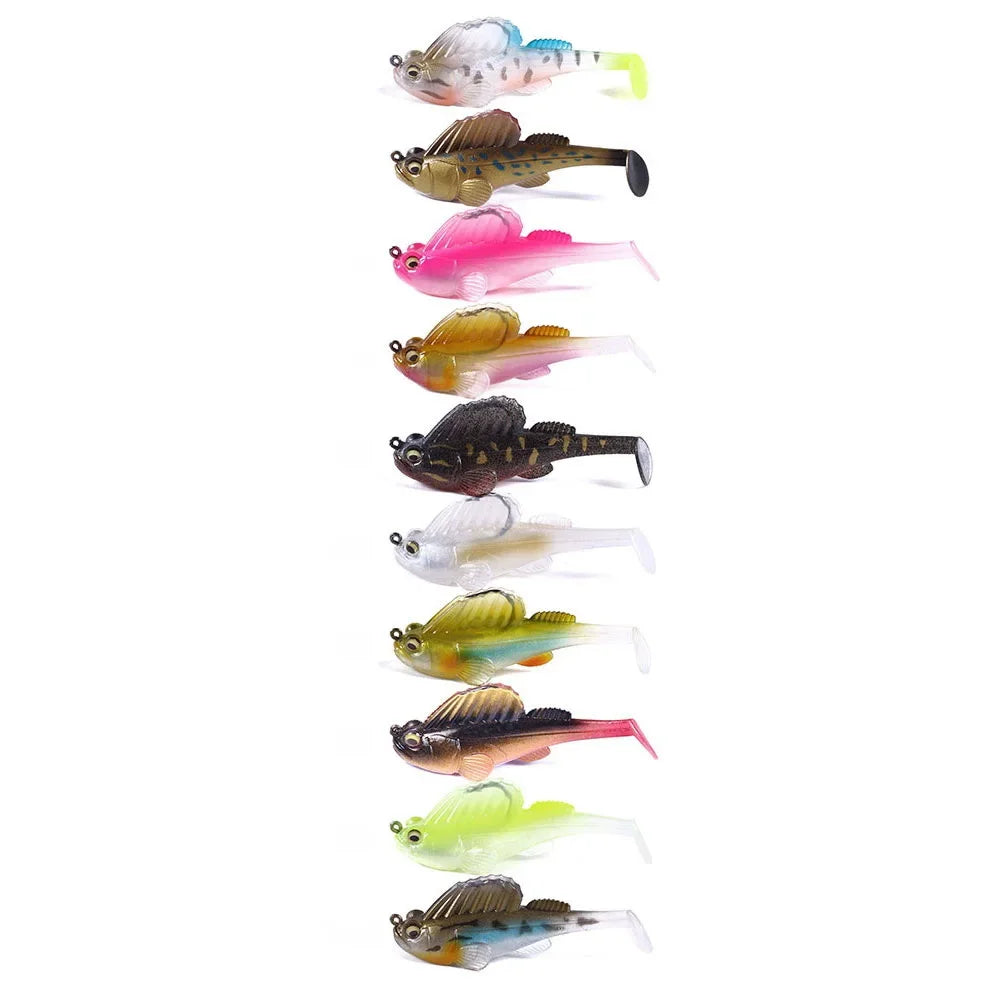 Silicone Dark Sleeper Wobbler Fishing Lure