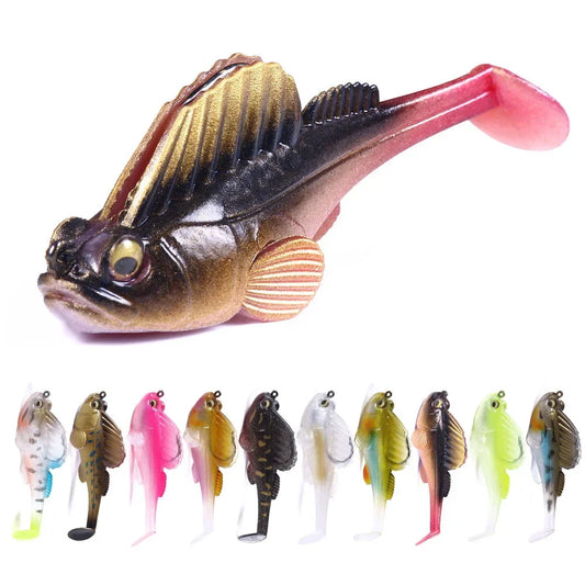 Silicone Dark Sleeper Wobbler Fishing Lure