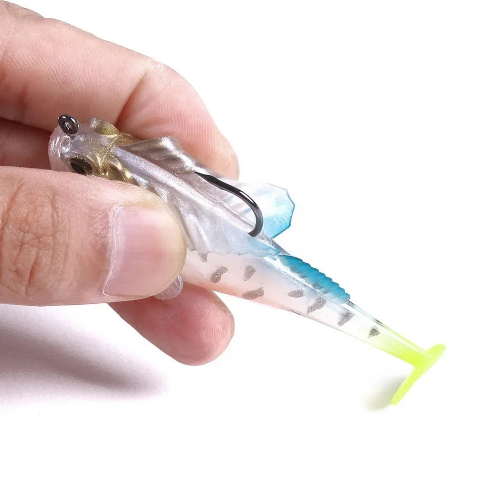 Silicone Dark Sleeper Wobbler Fishing Lure