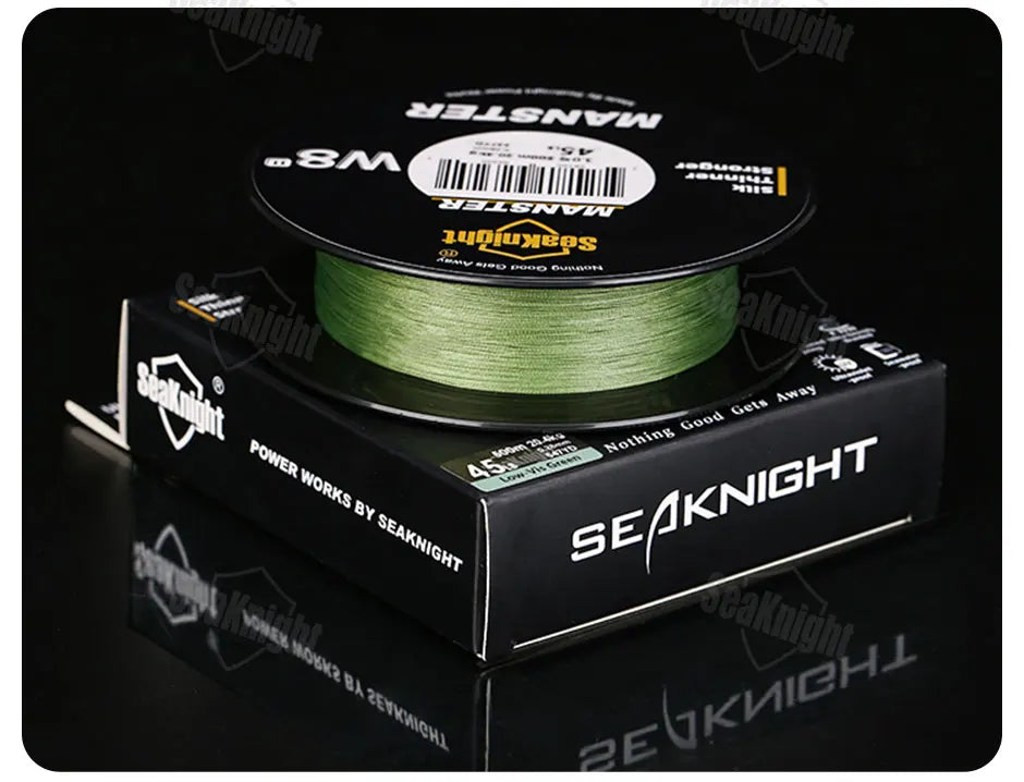 SeaKnight Brand W8 II Series 8 Strands Fishing Line Advanced Wide Angle Technology Braided PE Line Freshwater Saltwater Fishing