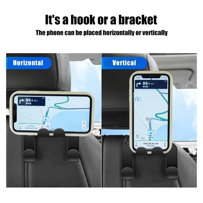 Multifunctional Car Seat Back Phone Hanger