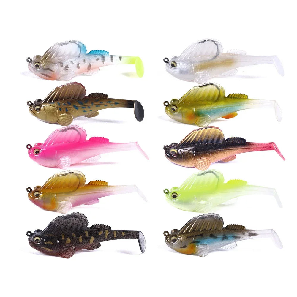 Silicone Dark Sleeper Wobbler Fishing Lure