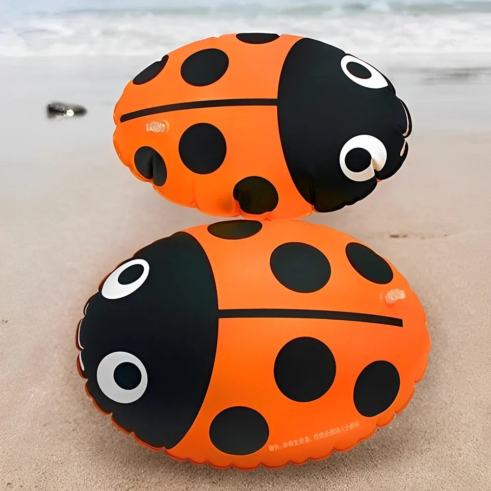 Inflatable Ladybug PVC Safety Swim Buoy